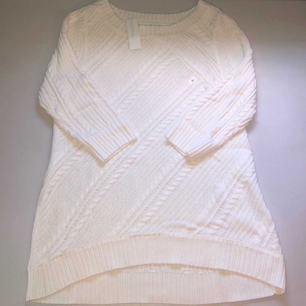 Cozy cable knit sweater